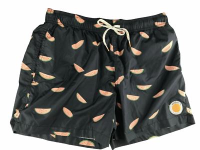 Nordstrom AMBSN California Board Shorts Melon Print Swim Trunks