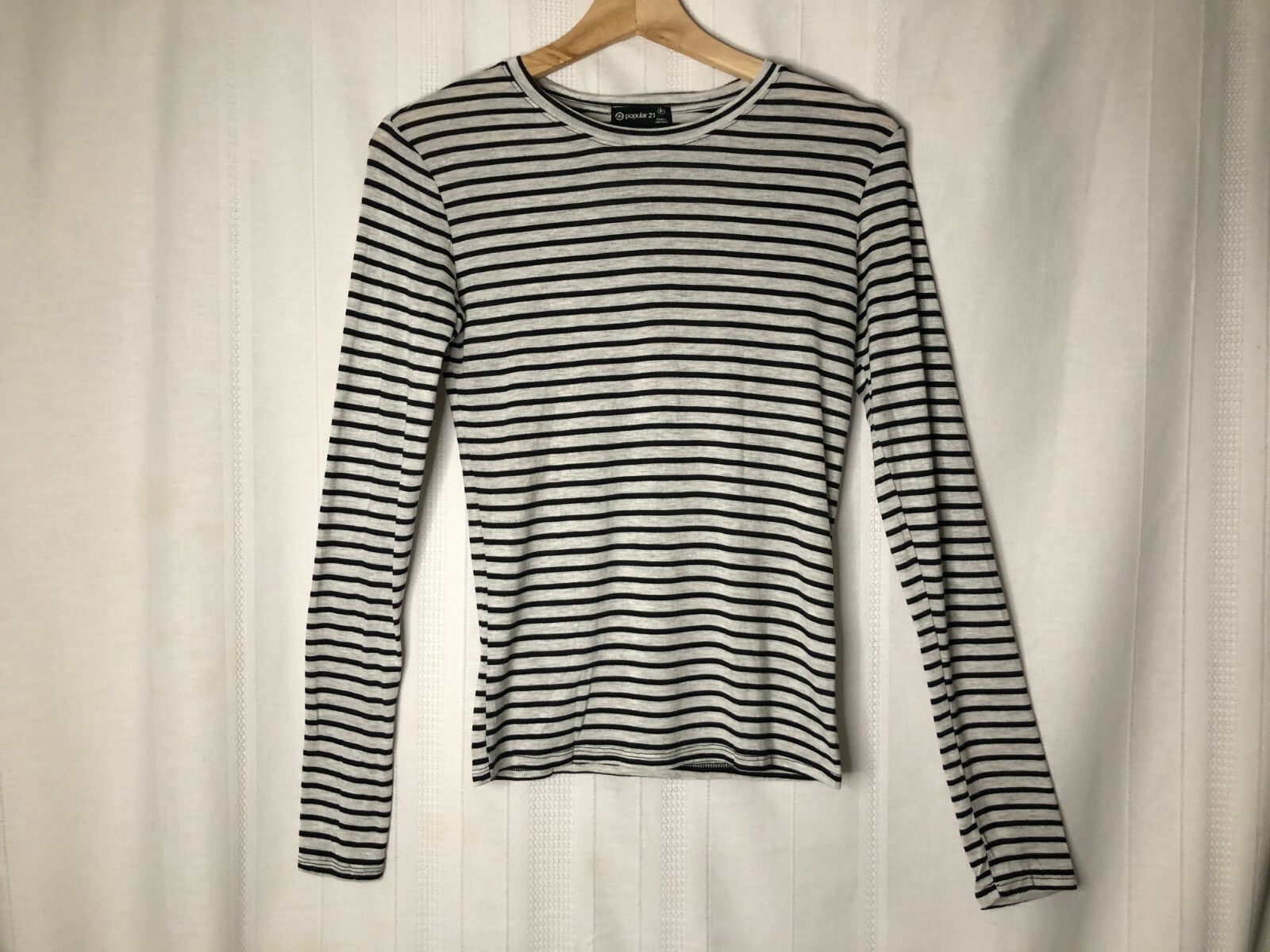 ★ Phyps Department★ Vintage Stripe Long Sleeve Black PFS1 ☆ Phyps Department☆ Vintage Stripe Long Sleeve Black PFS1