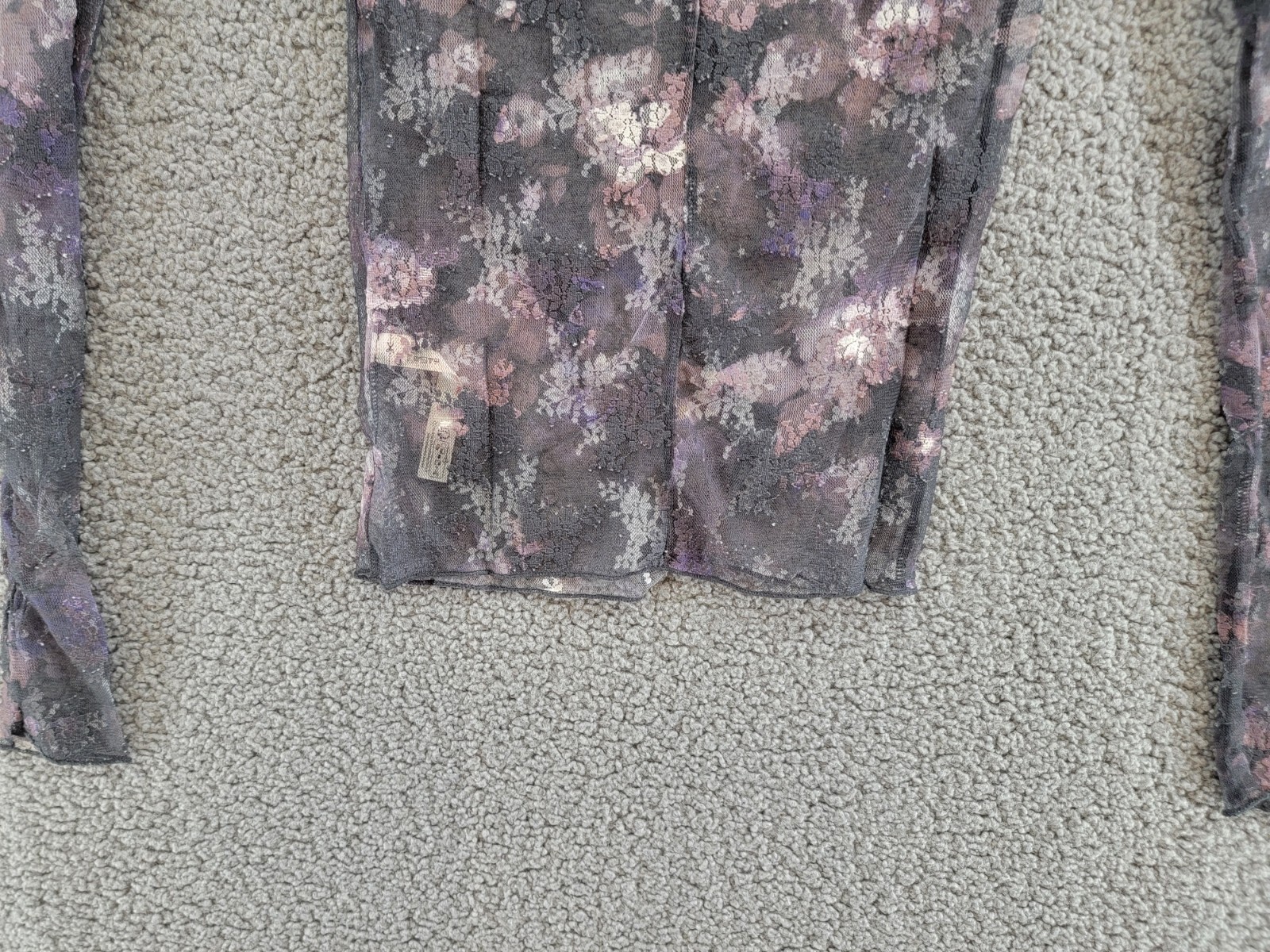 Free People Printed Lady Lux Layering Top Women's XS Night Sky Combo Pullover - Picture 10 of 15