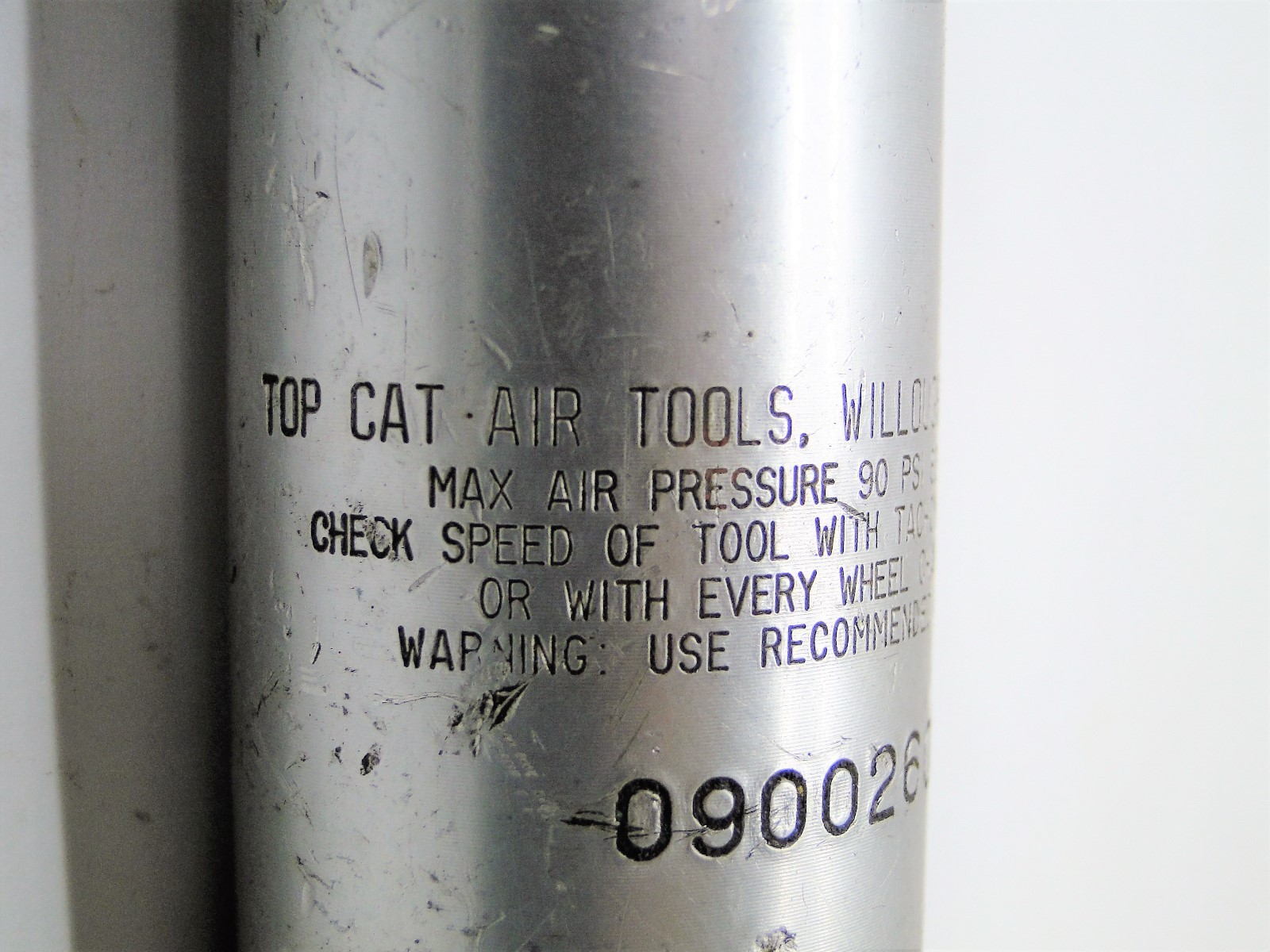 TOP CAT AIR TOOLS AIR ANGLE DIE GRINDER 1/4