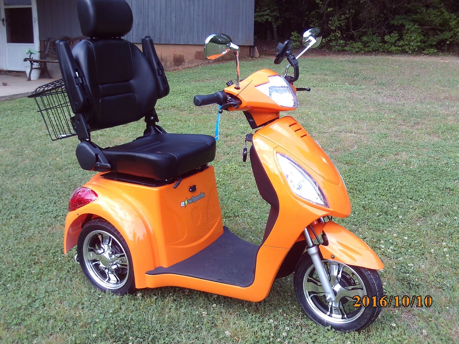 New 2018 Heavy Duty E-Wheel Electric 3 Wheel Mobility Scooter