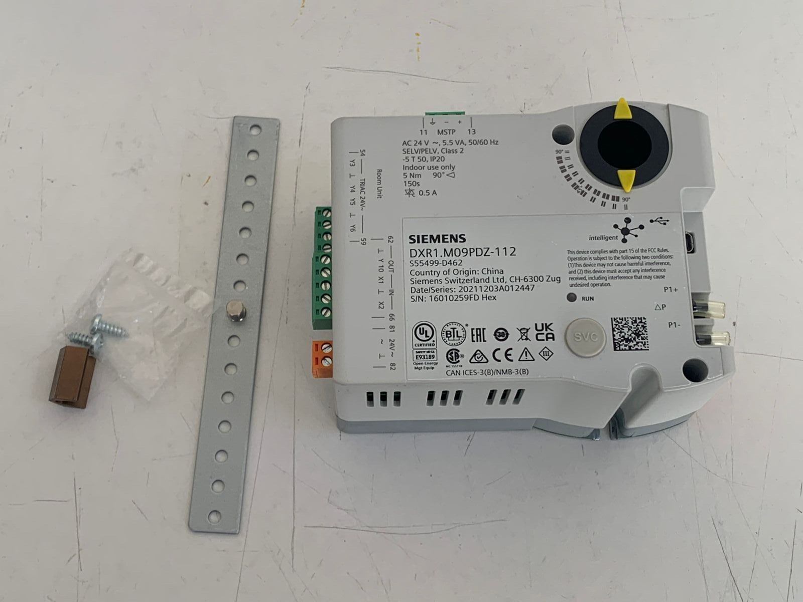 Siemens / Room Automation Stations / DXR1.M09PDZ-112