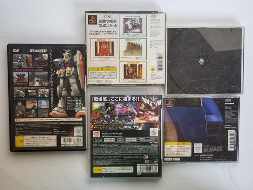 LOT of Japanese Video Games for PS1 PS2 Gundam Final Fantasy | playstation 2 1 3