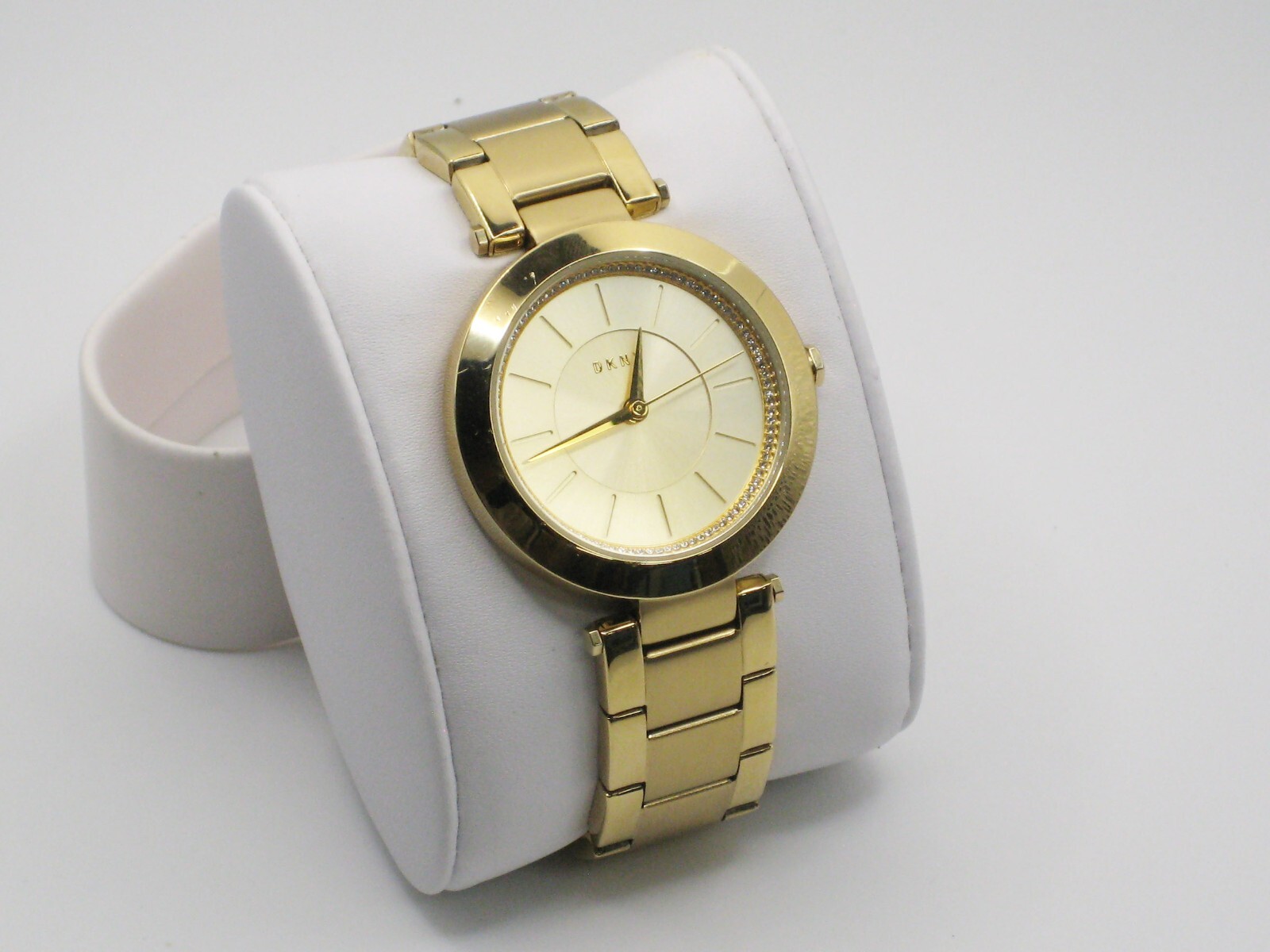 DKNYのCrossover Gold Womens #NY8873 dkny-crosswalk-quartz-crystal-