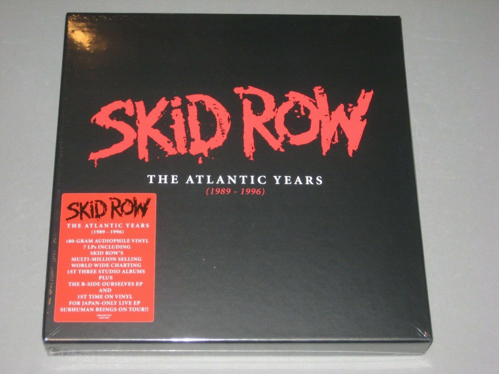 SKID ROW The Atlantic Years 1989-1996 180g 7LP Vinyl Box Set