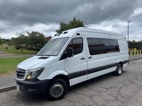 2016 66 MERCEDES SPRINTER 2.1 CDI 163 516 CREW VAN XLWB HIGH ROOF WHITE POLICE