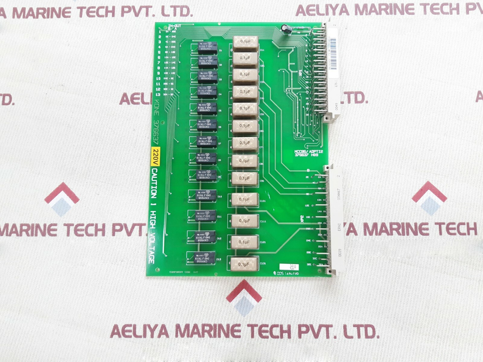 Kone 376637H09 Opto Isolator PCBカードMCC85/ADPTI2 NEW Kone 376637h09 opto isolator pcb card mcc85⁄adpti2 for sale online