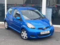 2009 Toyota AYGO 1.0 VVT-i Blue 3dr HATCHBACK Petrol Manual