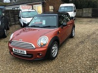 2013 MINI HATCHBACK 1.6 Cooper 3dr HATCHBACK Petrol Manual