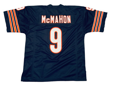 Jim McMahon Sewn Stitched Custom Blue Jersey YOUTH Sizes
