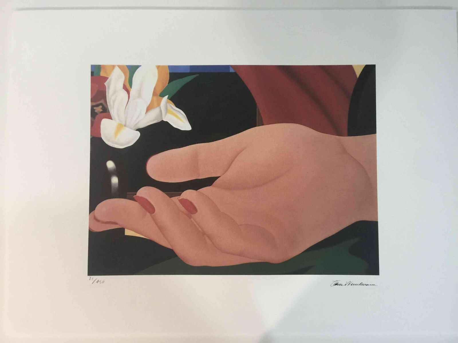 アート・デザイン・音楽 Tom Wesselmann Tom Wesselmann Lithography off set cm 50x70 signing on sheet