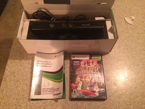 Xbox 360 Kinect Sensor And Game