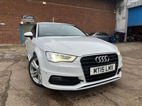 2015 Audi A3 1.4 TFSI CoD S line Euro 6 (s/s) 3dr HATCHBACK Petrol Manual