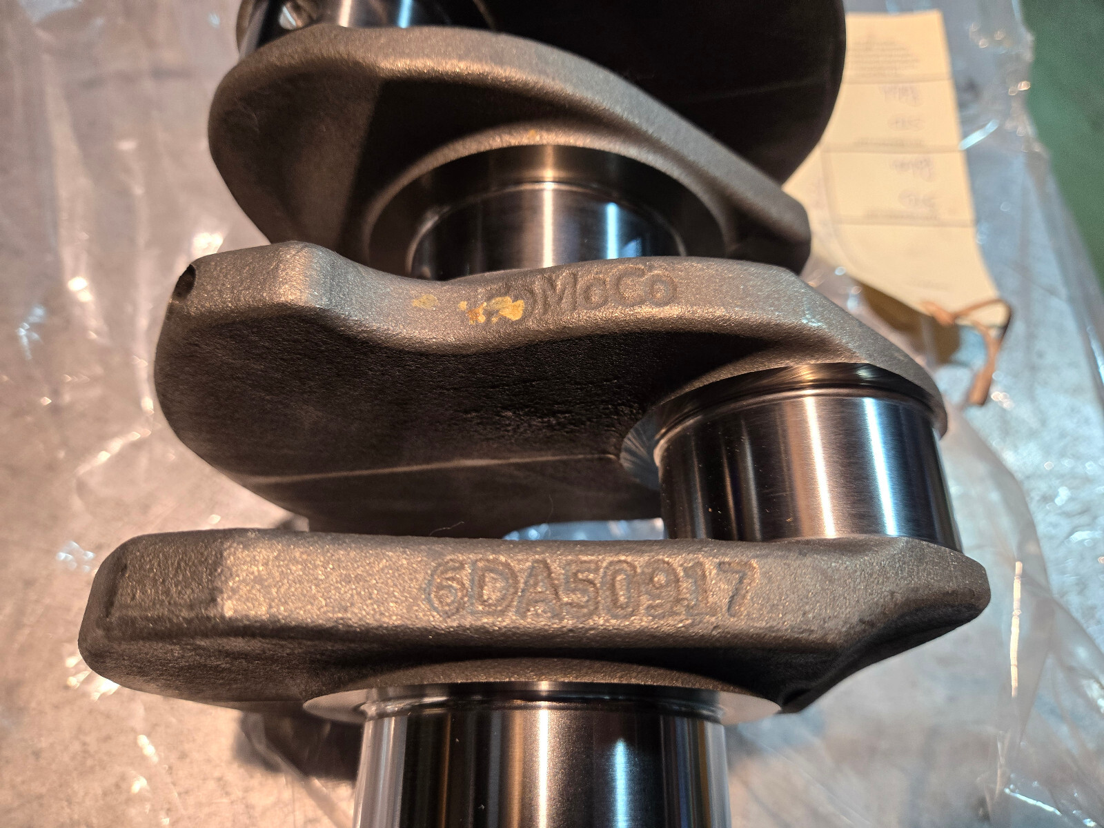 BK3Z-6303-A Motorcraft Crankshaft for 2015-2019 3.2L Ford Powerstroke - Picture 8 of 12