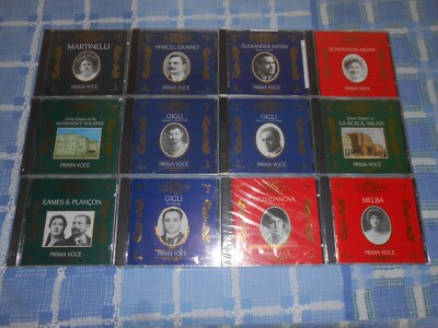 12 CD's LOT VARIOUS ARTISTS  OF NIMBUS RECORDS, PRIMA VOCE / SEALED