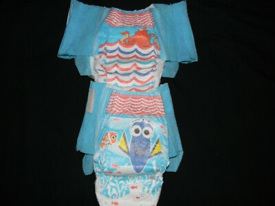 4 Huggies Little Swimmers Swim Diapers Swimpants size (Will fit 32 in waist). 