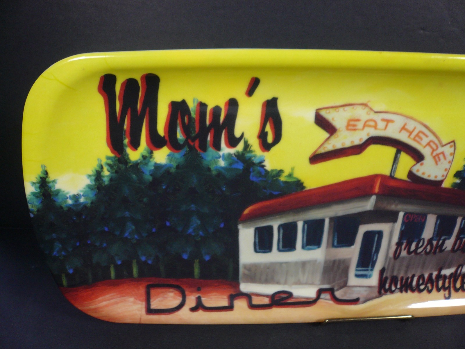 MOM'S DINER Oblong Tray 