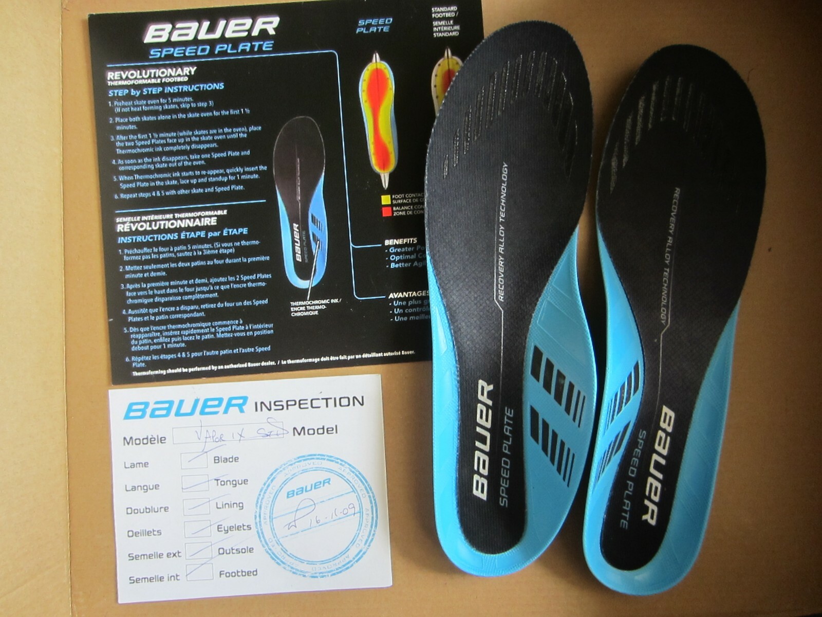 New in box Bauer Vapor 1x Pro Stock skates Sz 7 3/4 Patrick Eaves Dallas Stars.