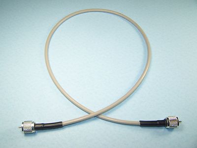RG-8X COAX CABLE JUMPER 3 FT SEALED CRIMP-ON SILVER TEFLON PL-259s CB HAM RADIO. Buy it now for 10.5
