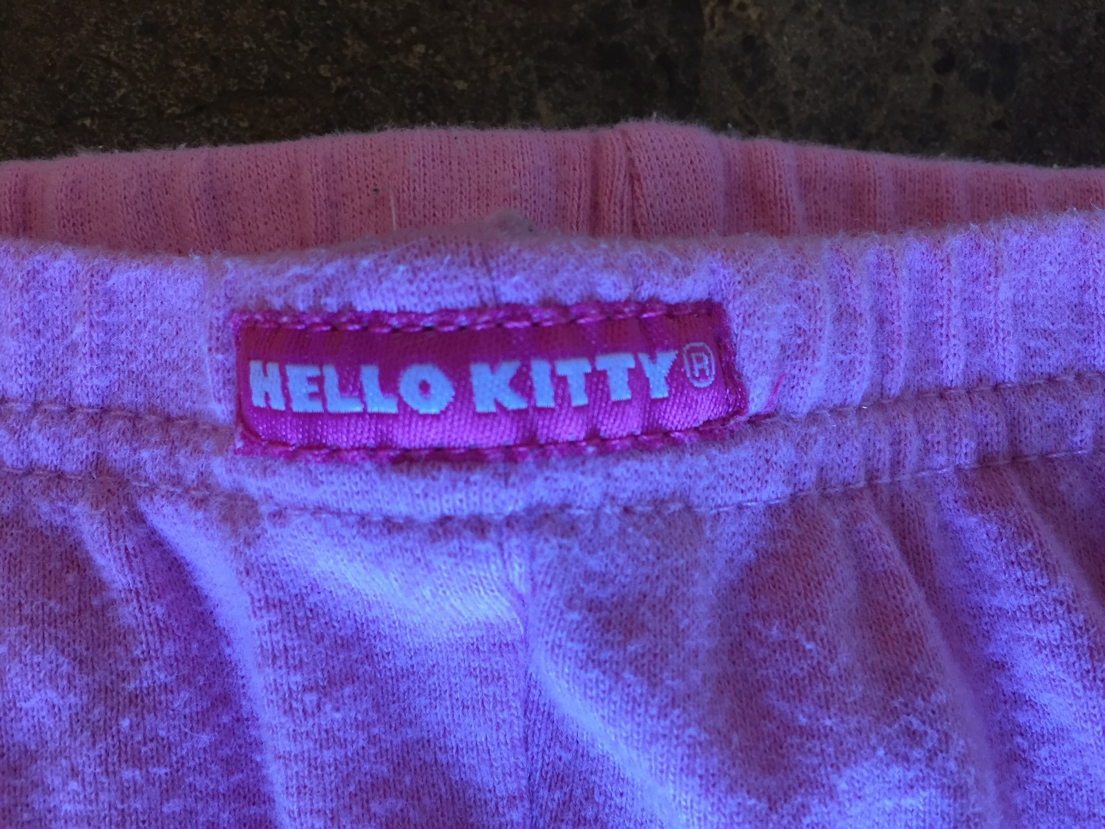 HELLO KITTY PINK PAJAMA BOTTOMS ONLY  CAN BE WORN AS OUTFIT WITH SHIRT SIZE 4T