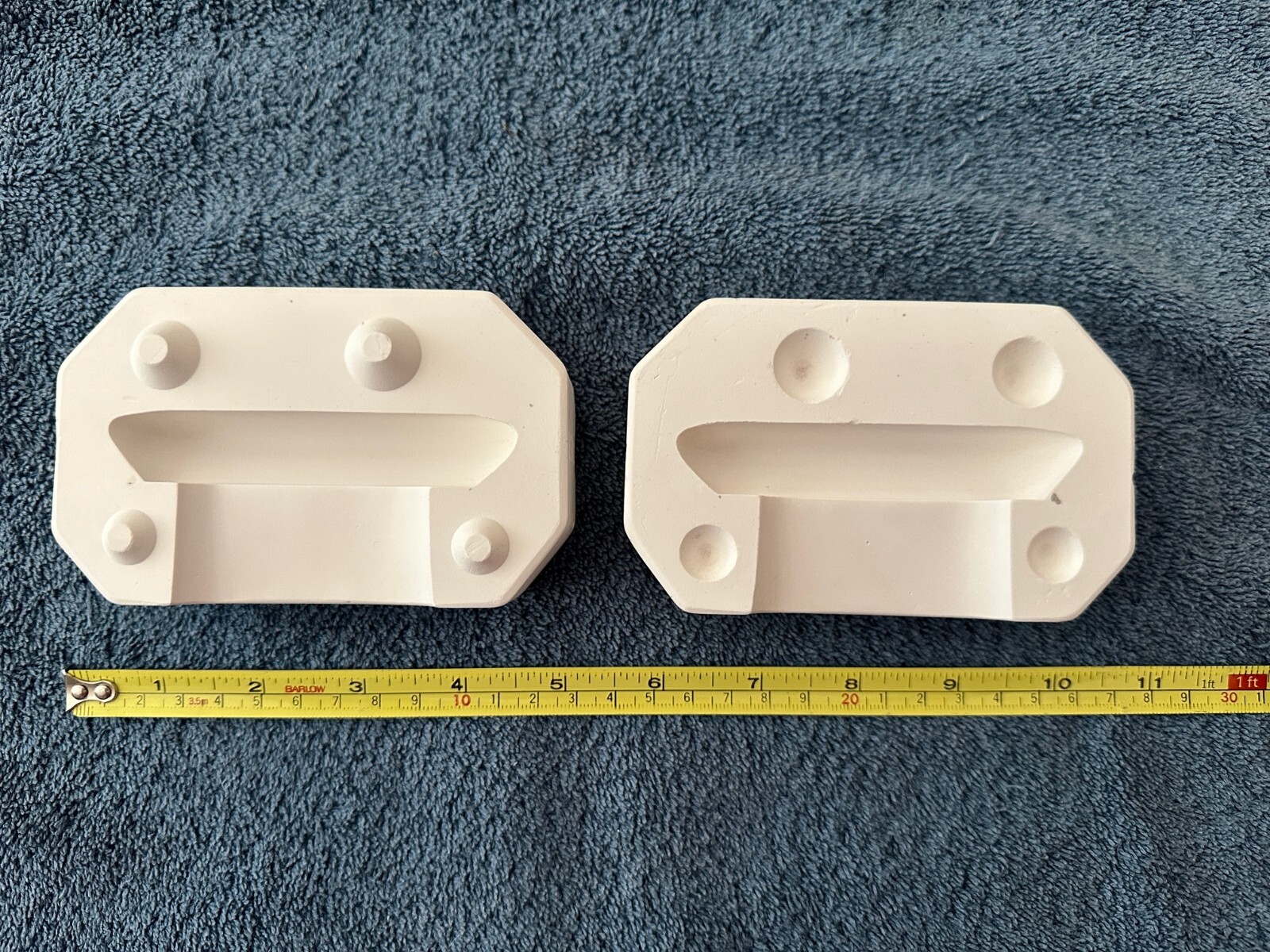 Jay-Kay Molds JK-204C Knob to JK-204 Uni-Caddy Ceramic Mold