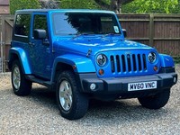 2010 Jeep Wrangler 2.8 CRD Sahara Soft top 4x4 2dr CONVERTIBLE Diesel Automatic
