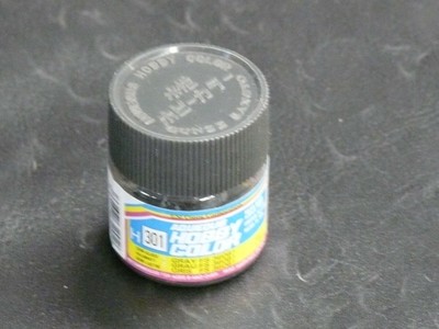 GUNZE SANGYO : HOBBY COLOR H301 GRIS FS 36081 10ml NEUF PEINTURE ACRYLIQUE