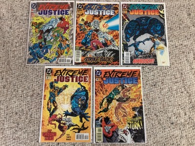 Extreme Justice (DC Comics 1995) 0 - 4 complete run. 5 issues Justice league