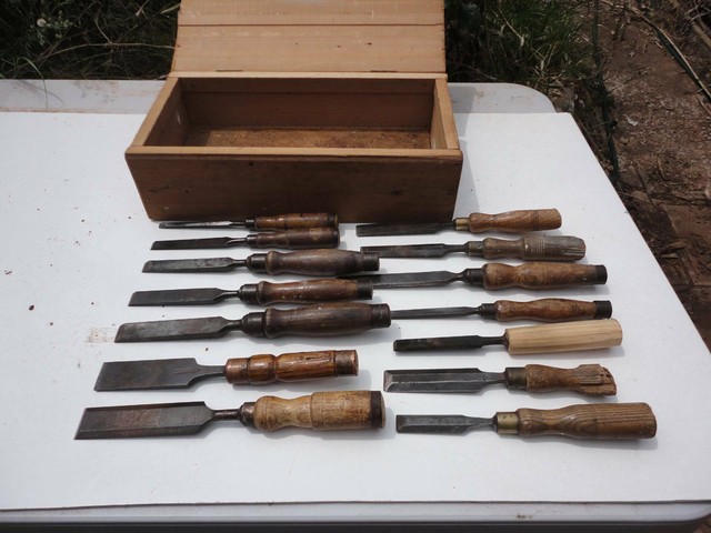 Vintage Woodworking Chisels Hand Tools Gumtree 