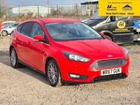2017 Ford Focus 1.0T EcoBoost Zetec Edition Hatchback 5dr Petrol Auto Euro 6 (s/