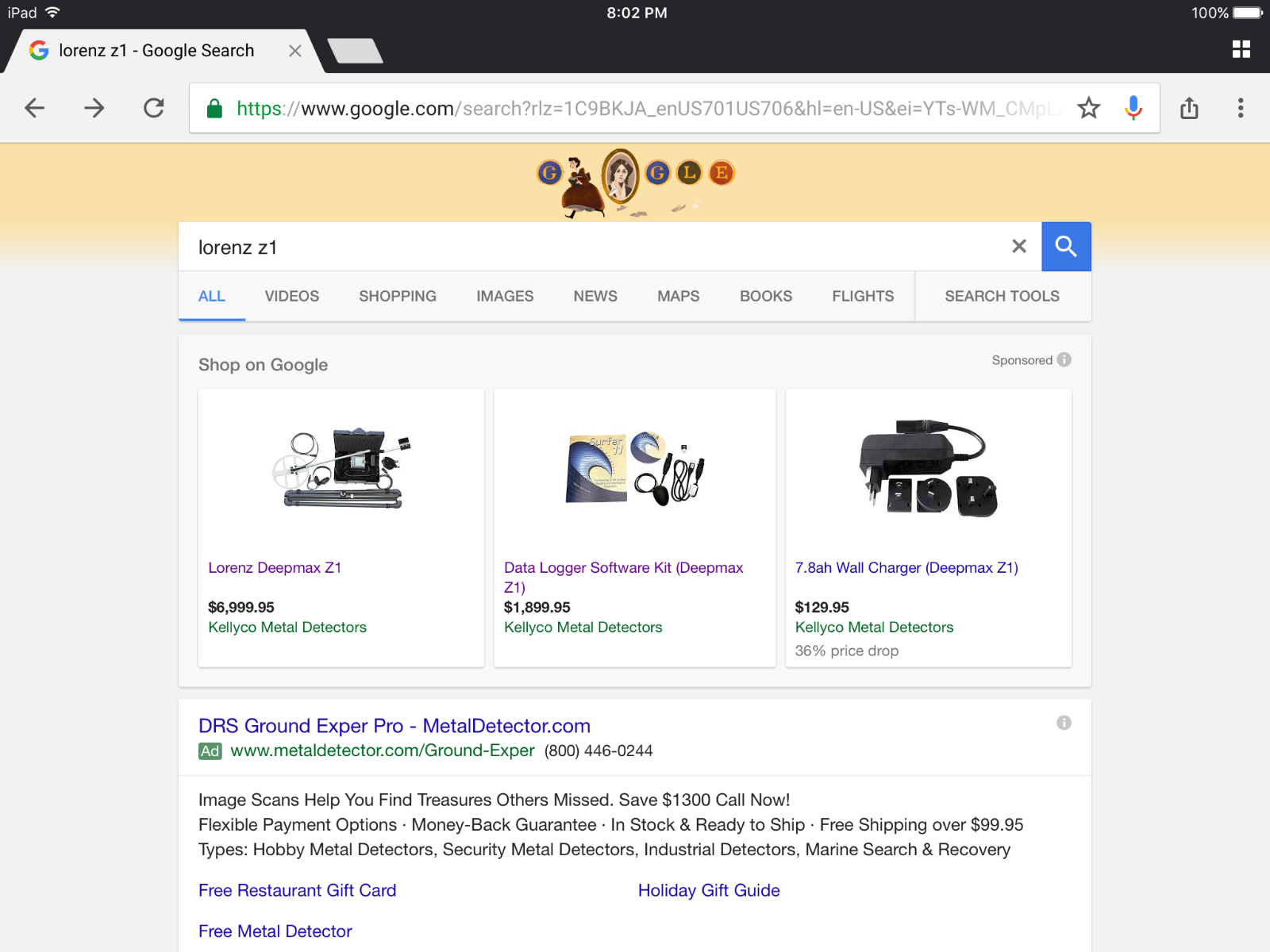 Gold detector Lorenz Z1