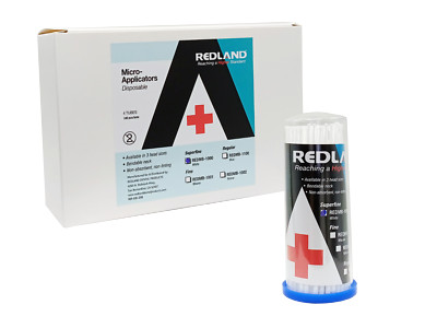 REDLAND  Dental Disposable Micro-Brush Applicators Bendable Reg/F/SF SDI Type