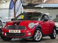 2012 MINI Coupe 1.6 Cooper Coupe 2dr Petrol Manual Euro 5 (s/s) (122 ps) COUPE P