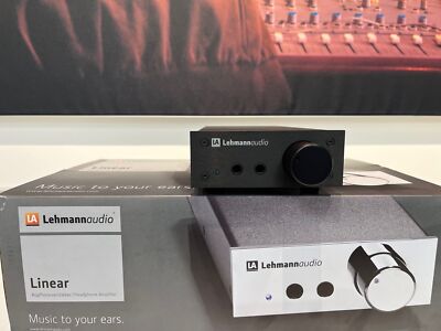 Lehmann Audio LINEAR Kopfhörerverstärker Schwarz-AUSPACKWARE