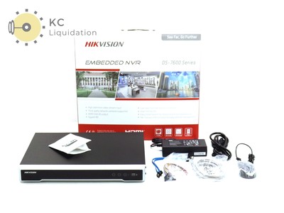 HIKVision DS-7600 Series Embedded NVR DS-7608NI-K2/8P 8CH - NEW