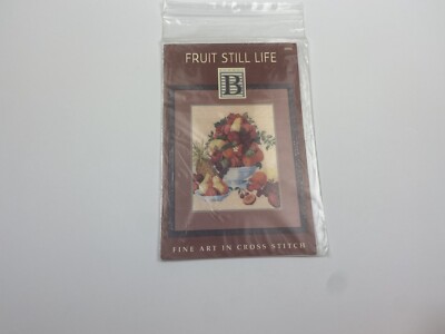 Studio B Fine Art Fruit Still Life Counted Cross Stitch Pattern