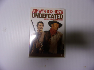 The Undefeated (DVD, 1969)  John Wayne / Rock Hudson