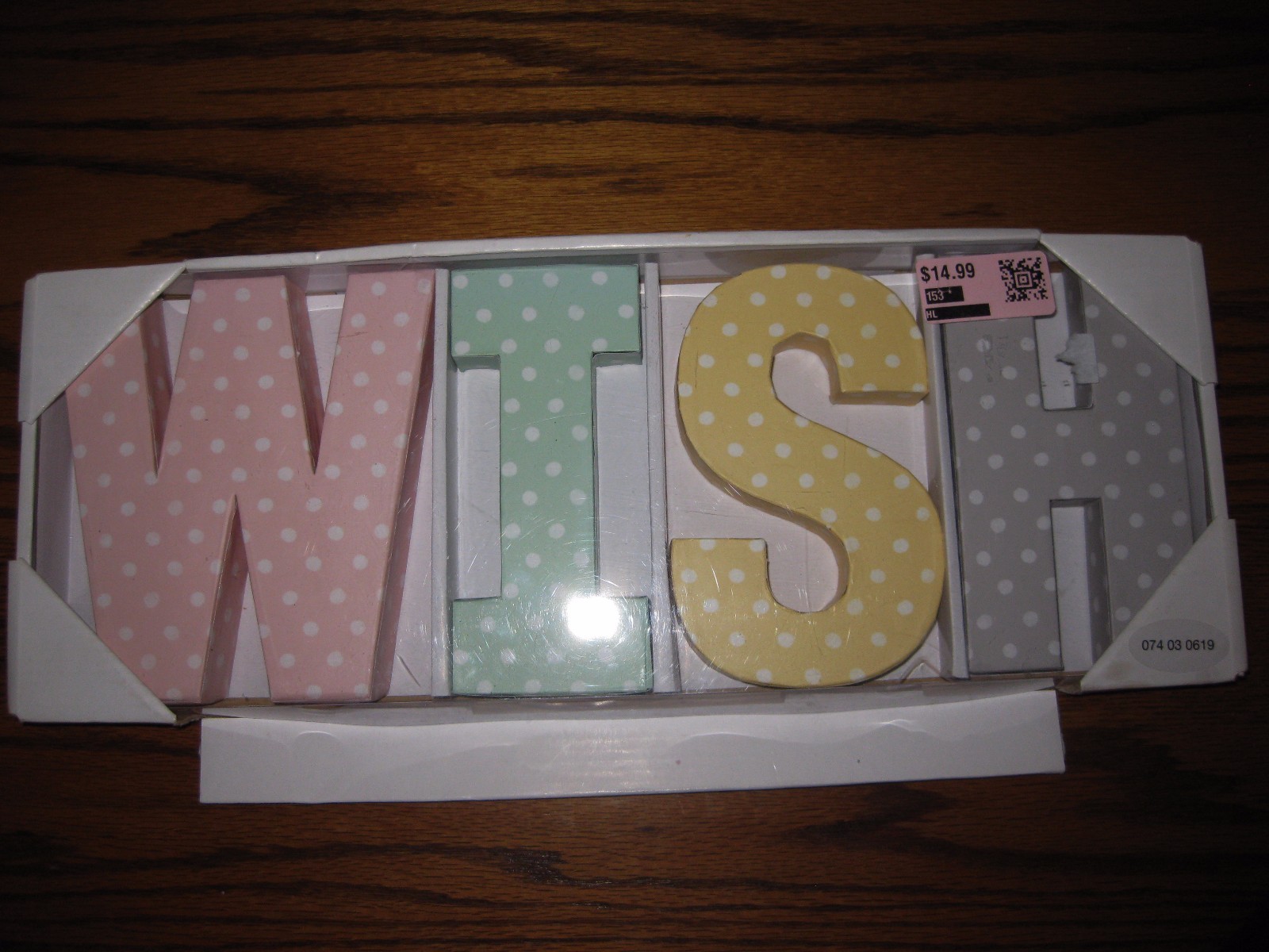 LETTERS FOR WALLS 