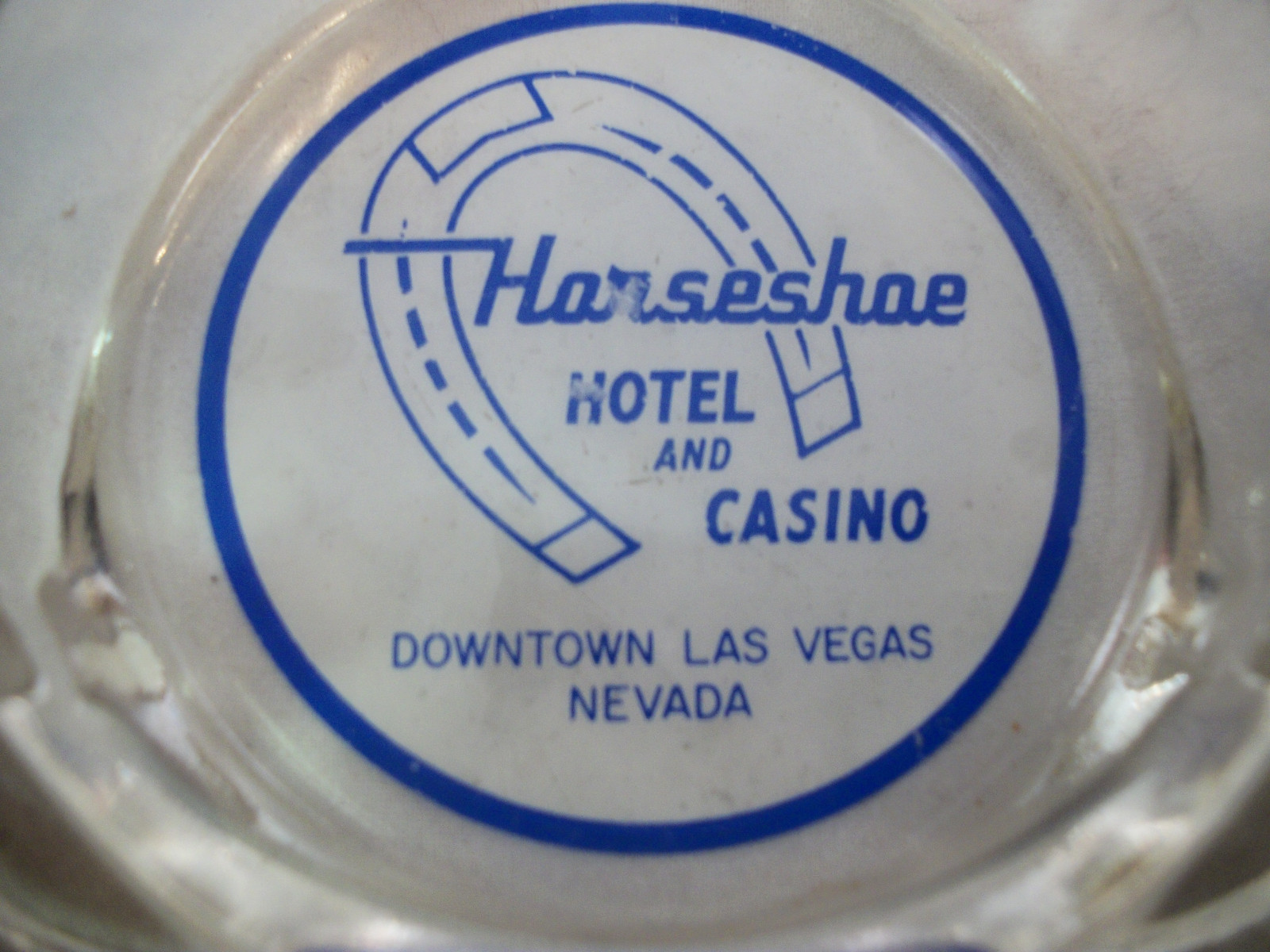 Las Vegas Horseshoe Hotel and Casino Ashtray 3 1/2