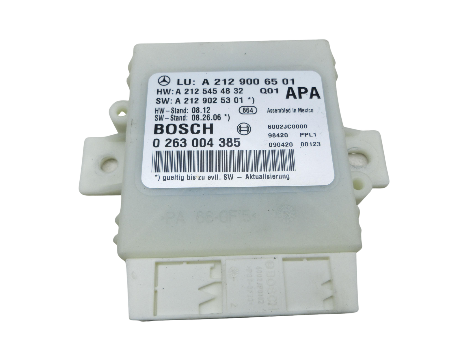 Mercedes W212 E350 09-14 Steuergerät ECU Modul Einparkhilfe PDC SG Rechts Vorne  - Bild 1