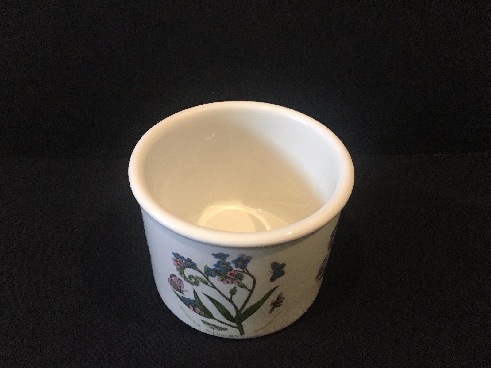 Portmeirion Botanic Garden Crock Planter Forget Me Not Excellent!