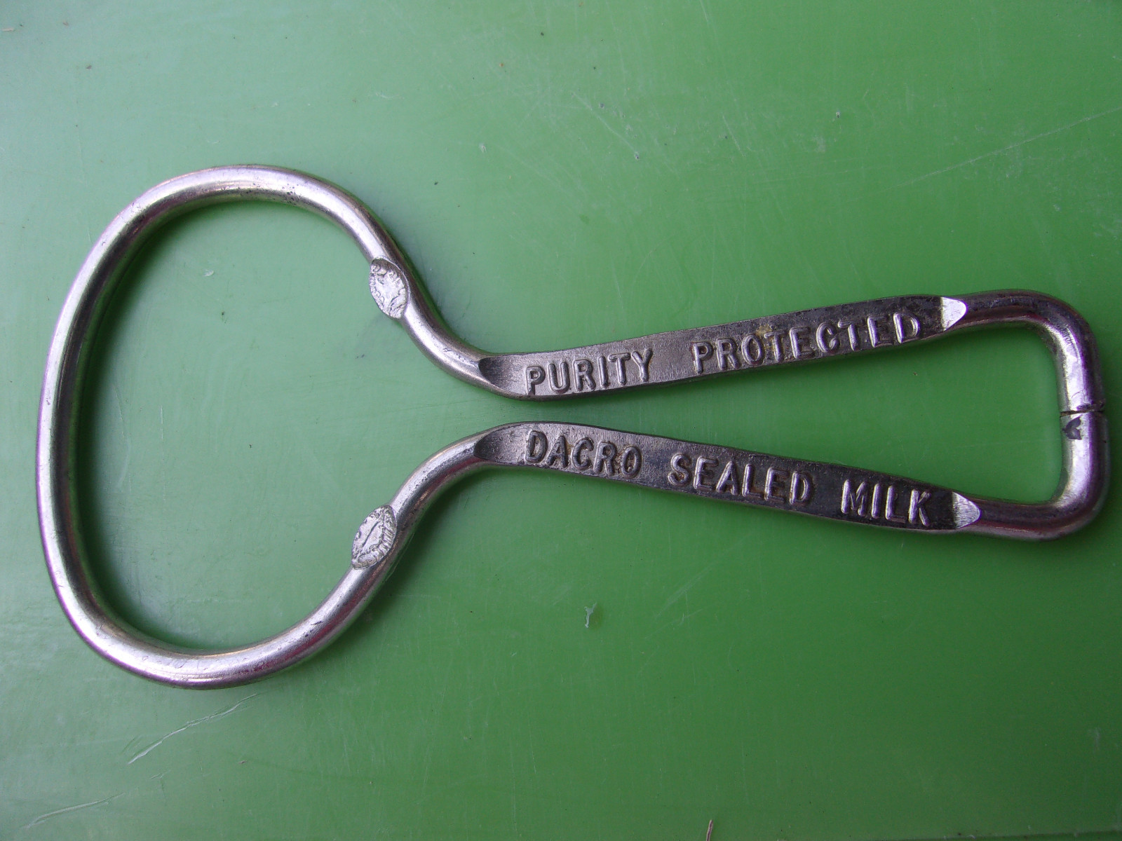 OLD Colonial Dairy Wood River IL Oversize ADVERTISING BOTTLE OPENER