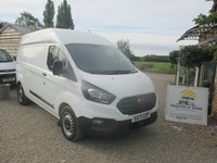 FORD TRANSIT CUSTOM 2.0 EcoBlue 130ps High Roof Leader LWB Van AIR CON NO VAT