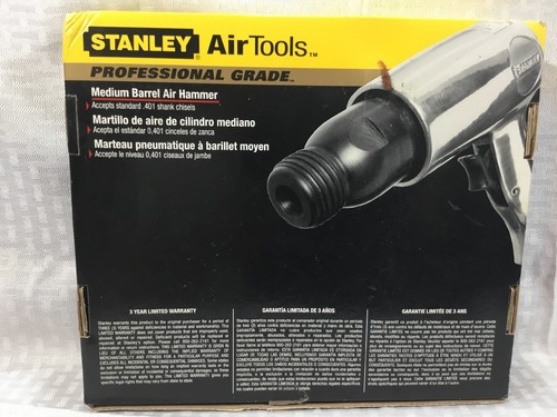 STANLEY AIR TOOLS MEDIUM BARREL AIR HAMMER 97-007 PROFESSIONAL GRADE