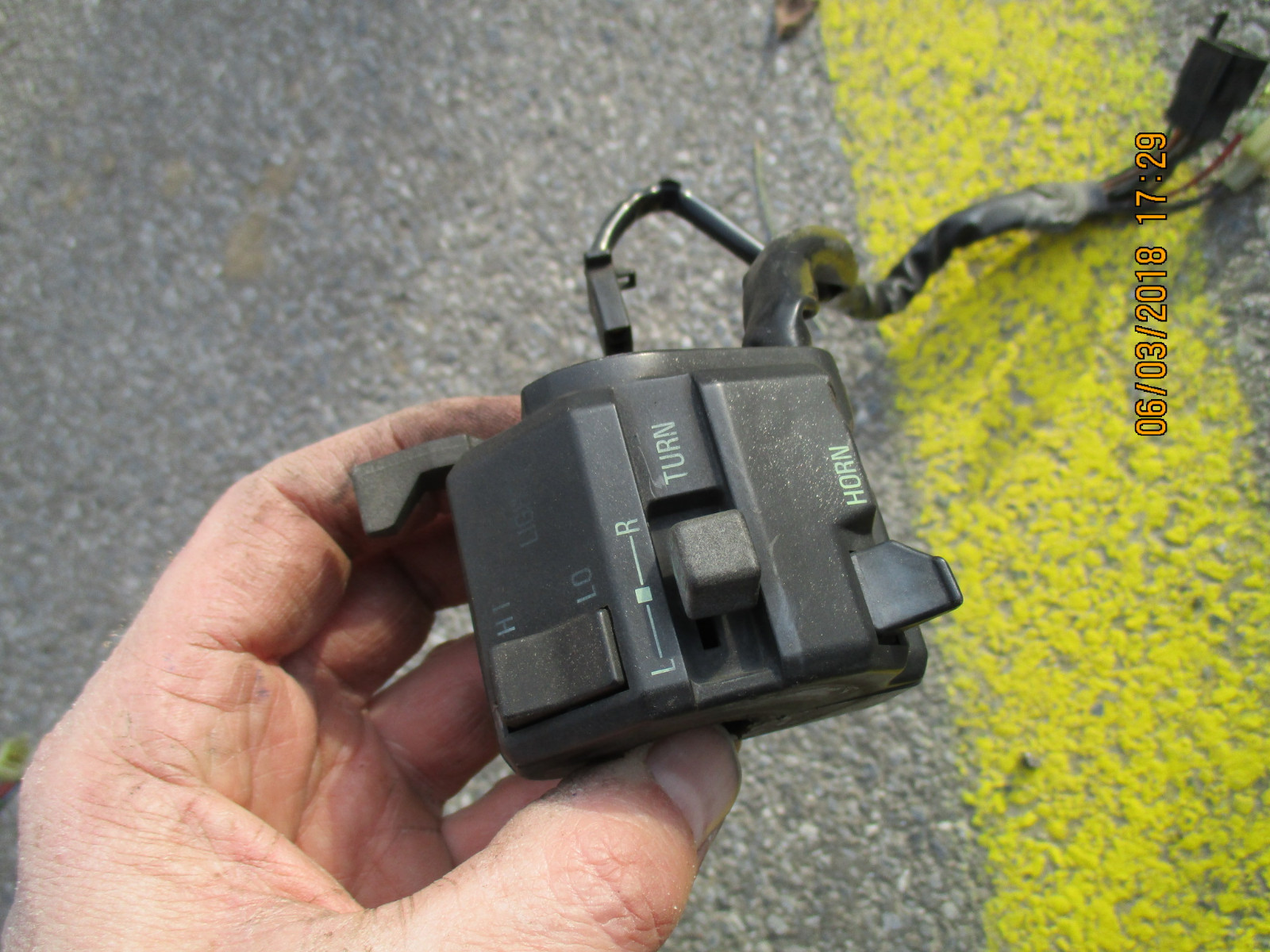 KAWASAKI ZX-10 ZX10 ZXT00B Tomcat Kombischalter links