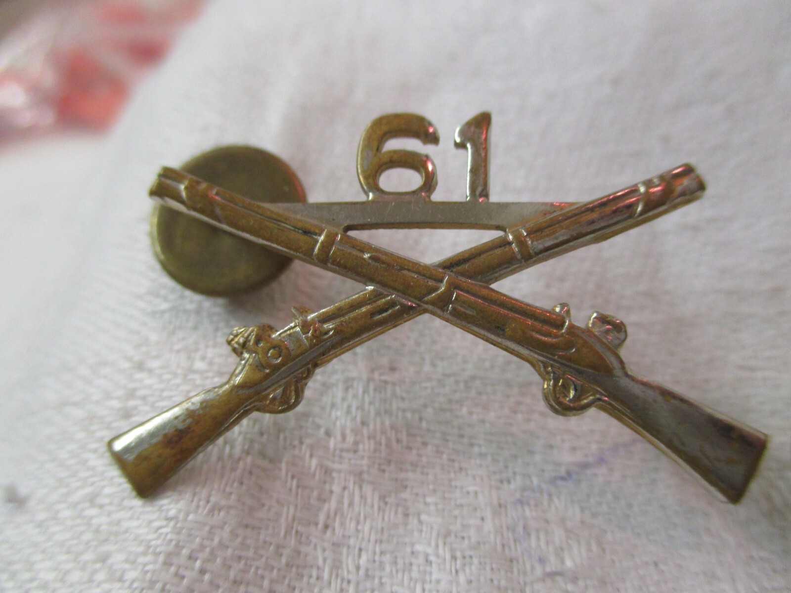 vintage gold ネックレス　college military 60s〜 vintage gold ネックレス college military 60s〜