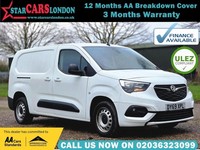2019 Vauxhall Combo 1.5 Turbo D 2300 Edition Auto L2 H1 Euro 6 (s/s) 4dr PANEL V