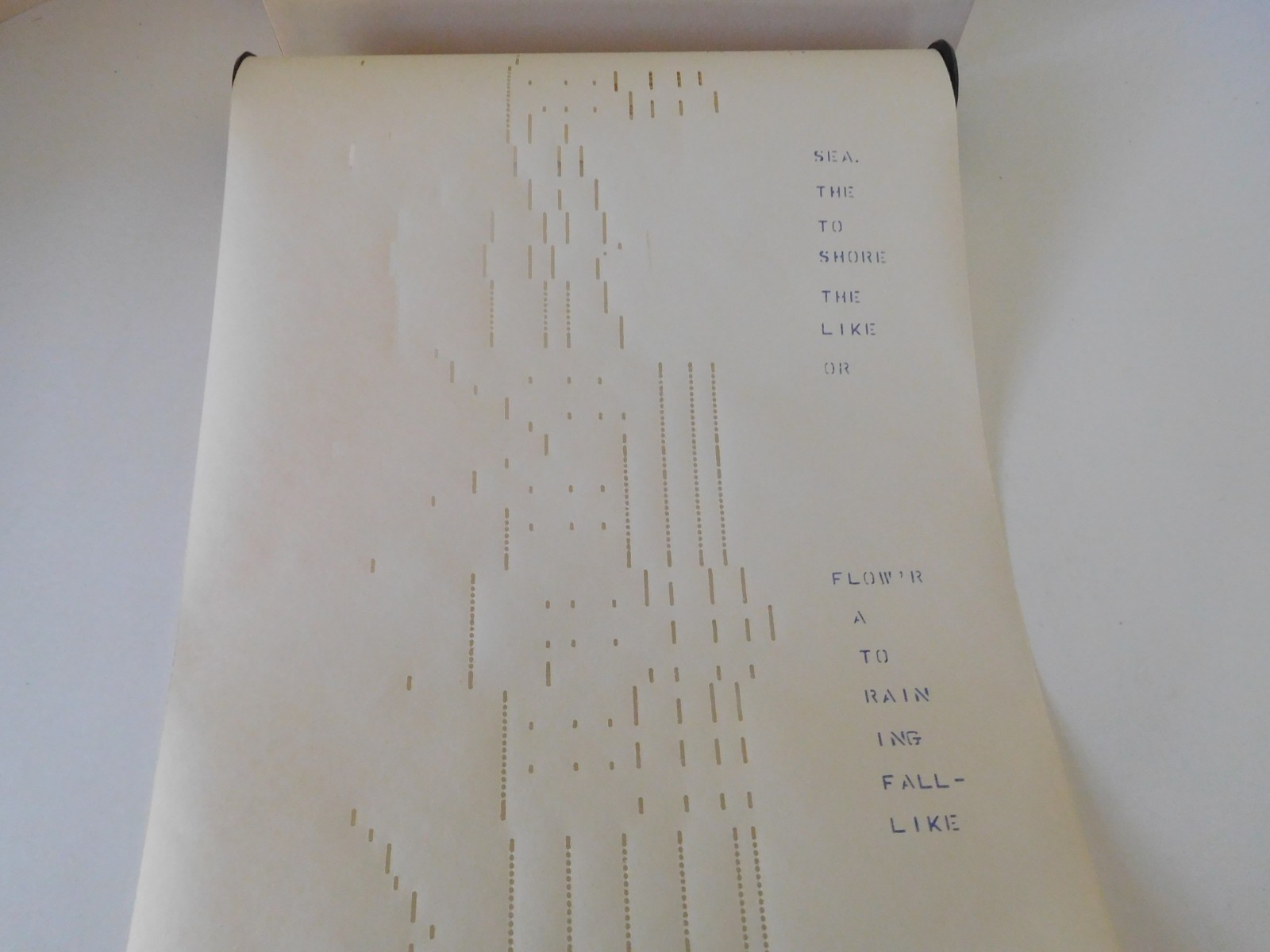 MARIA ELENA - QRS Player Piano Word Roll 7404 -NO DAMAGE -P/B W. REDDING