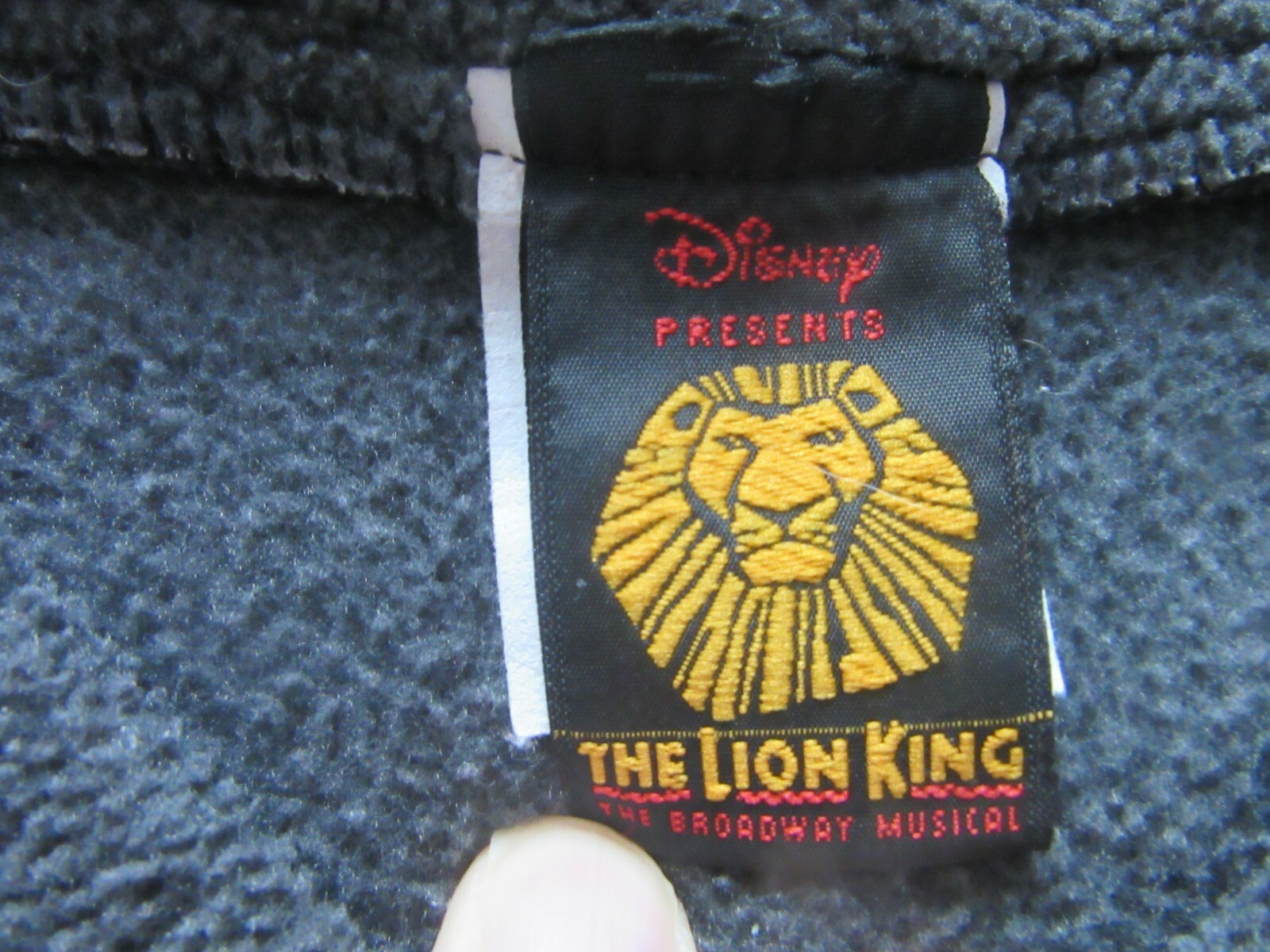 Disney Presents The Lion King The Broadway Musical Toronto 2XL pullover