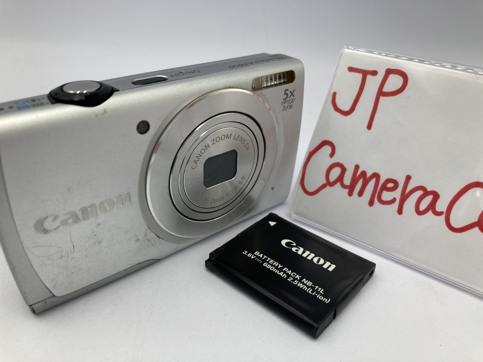 動作品　Canon PowerShot A2600 シルバー Excellent Canon PowerShot A2600 silver Digital Camera 16.0MP